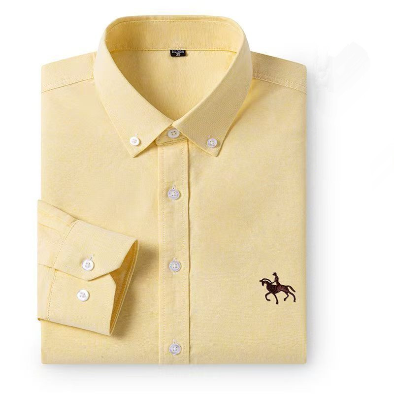 قمصان أوكسفورد رجالية 100% قطن - مراجعة Oxford Cotton Casual Shirt Business وسعره