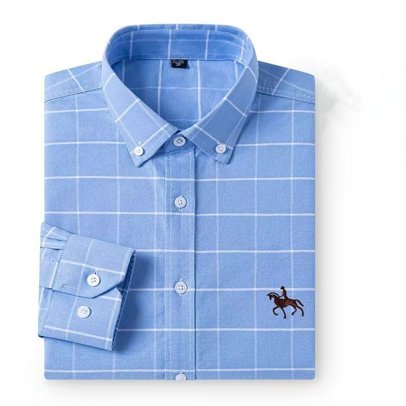 قمصان أوكسفورد رجالية 100% قطن - مراجعة Oxford Cotton Casual Shirt Business وسعره