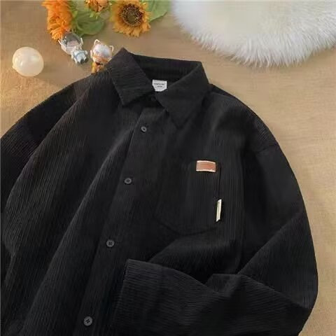 قميص رجالي من قماش الكوردروي ب - مراجعة Corduroy Button Up Shirt Men وسعره